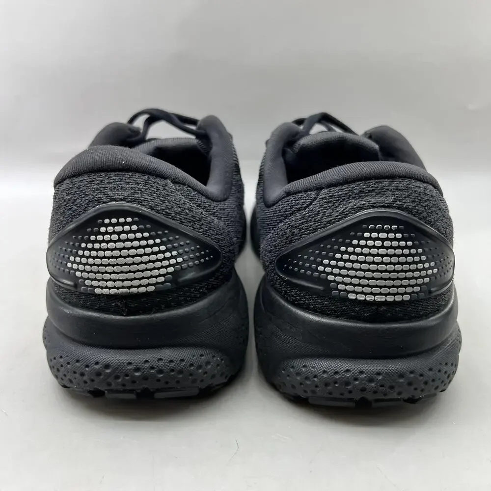 Brooks Ghost 16 Running Shoes Men Size 8.5 EE Black Mesh Comfort Cushion Sneaker